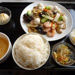 延吉香 - 八宝菜定食（780円）