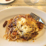 ボナペティート - 牛肉とレンズ豆のトマト煮込みスパゲティ