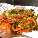 お好み焼 がんば - 豚キムチ