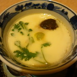 すっぽん ふぐ 寿司割烹 得月 - スッポンスープの茶わん蒸し