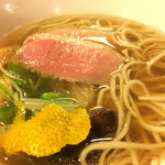 酒楽亭 空庵 - ↑鴨はちらーめん800円