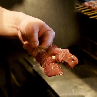 When you think of Gogaku, you think of Edomae traditional high-fired Yakitori (grilled chicken skewers).