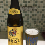 丸山吉平 - ビール（500円）