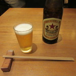 Soba Sasuga - 瓶ビール