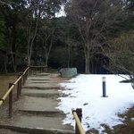 湯元　上山旅館 - はなれの露天風呂へ行く道