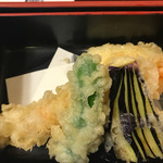 鰻割烹 伊豆栄 梅川亭 - 天麩羅アップ