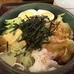 Iroriyaki To Soba No Mise Ueda - 冷やし力蕎麦 830円+大盛130円