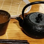 石臼挽き手打 蕎楽亭 - 蕎麦湯