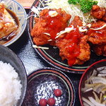 中国菜館龍京 - 唐揚げセット♪