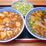 中国菜館龍京 - 麻婆丼セット♪