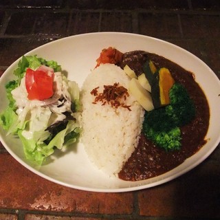 SOMETIME - 鶏挽肉と季節野菜のカレー