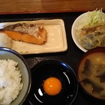 日本橋 二葉 - シャケ定食