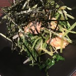 和伊話云 - ツナと水菜のわさび和え