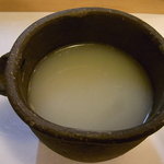 ひろ作 - 蕎麦湯