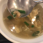 菜 - スープには干しエビが入っていますよ