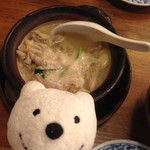 元祖やきとり串八珍 - 塩もつ煮込み Simmered Giblets Salt Flavor at Ganso Kushi-Hacchin, Hanzomon！♪☆(*^o^*)