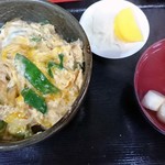 竹生 そば処 - かつ丼650円