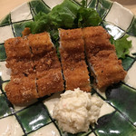 旬菜 おぐら家 - 鳴門産大穴子のサクサク揚げ