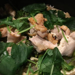 旬菜 おぐら家 - 大山鶏とアスパラの炊き込みご飯