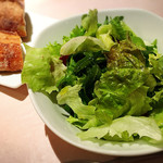 GENEROSO - セットのサラダ。ボリュームあってレタスもシャキふわっ