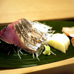 すし屋の戸塚 - びんちょうマグロのたたきです