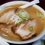 こく一番 ラーメン みどりや - セットとは思えないラーメンです。