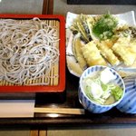 手打そば 三好屋 - 穴子天せいろ！