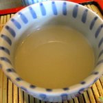 手打そば 三好屋 - そのままでも美味しい蕎麦湯！