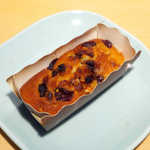 レストラン 間 - クランベリーとアーモンドが乗り、これは美味しそう♪