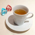 レストラン 間 - 温かいハーブティーでシメ♪