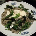 中国山地蕎麦工房 ふなつ - ふなつ・黒田のせりそば（地主さんそば）(2011.02)