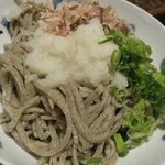 中国山地蕎麦工房 ふなつ - ふなつ・辛み大根のおろしそば（地主さんそば）(2011.02)