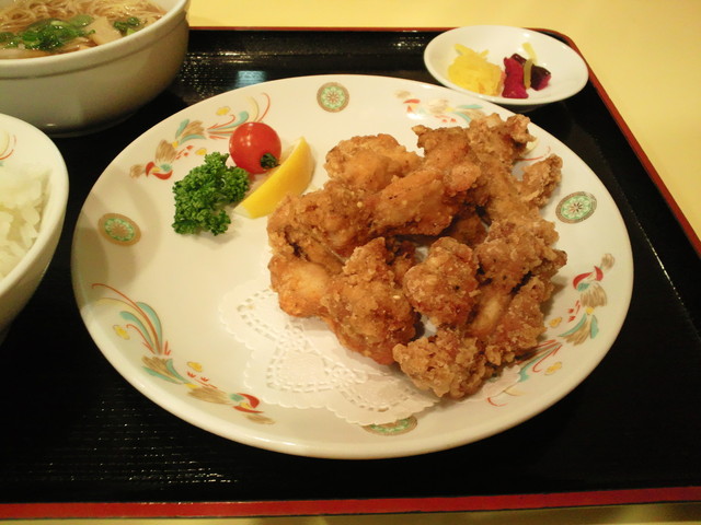 ﾁｷﾝ原人ｾｯﾄ By ｱｰﾓﾝﾄﾞ 餃子の王将 福山春日店 東福山 中華料理 食べログ