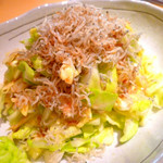 ◆ジャコとキャベツのサラダ