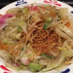 リンガーハット - まだ麺が固い...