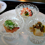 前菜・３種類
