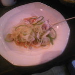 杉田もつ肉店 - おひとり様ひとつがつ刺し串100円