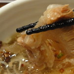 彩華 - ブロック状のチャーシュー