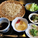 手打ちそば 夫婦庵 - 天丼セット（そばなど）