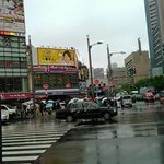 きつねや - 雨の築地場外