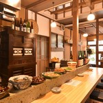 Sakazuki Yakaduchi - 迫力のオープンキッチン