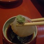 月波 - ☆まずは鯛から（＾ｕ＾）山葵も美味しい☆