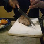 月波 - ☆大将が切り分けて☆