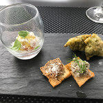 Felicelina - アミューズ ブルスケッタ他