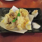酒肴商店 アジト - タコ天麩羅