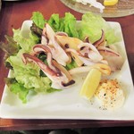 酒肴商店 アジト - げそ塩焼き