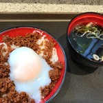 名代 富士そば - ミニ温玉そぼろ 240円