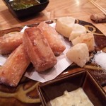 炉端 百式 - 大根の唐揚げ