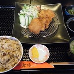Mai ton - ヒレカツ定食@1,100