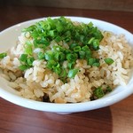 中華そば 味万 - 煮干しめし